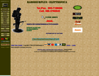 radiosurplus.it screenshot