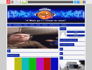 radiotaperoafm.com.br screenshot