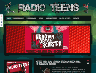 radioteensonline.com screenshot