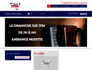 radiotfm.com screenshot