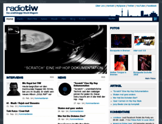 radiotiw.de screenshot