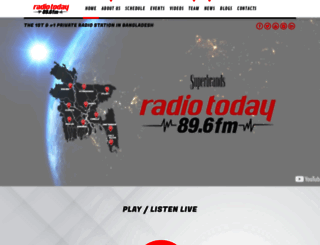 radiotodaybd.fm screenshot
