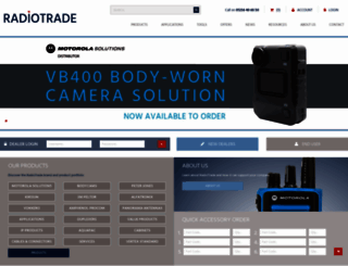 radiotrade.co.uk screenshot