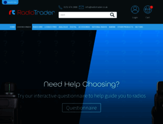 radiotrader.co.uk screenshot