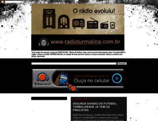 radioturmalina.blogspot.com.br screenshot