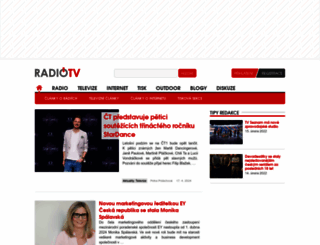 radiotv.cz screenshot