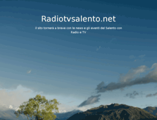 radiotvsalento.net screenshot