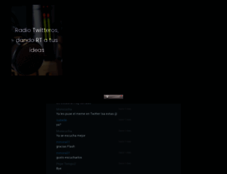 radiotwitteros.com screenshot