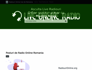 radiourionline.org screenshot