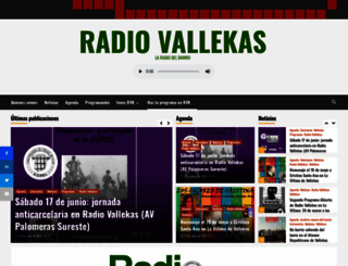radiovallekas.org screenshot
