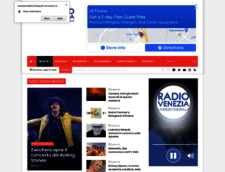 radiovenezia.it screenshot