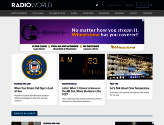 radioworld.com screenshot