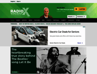 radiox.co.uk screenshot