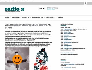 radiox.de screenshot
