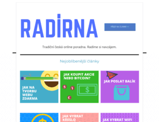 radirna.cz screenshot