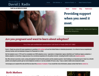 radis-adopt.com screenshot
