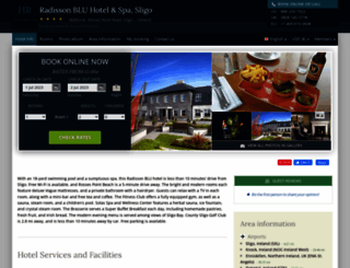 radisson-sas-sligo.hotel-rez.com screenshot