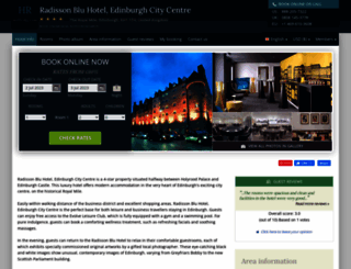 radissonblu-edinburgh.hotel-rez.com screenshot
