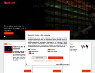 radium.de screenshot