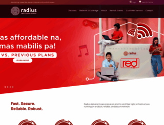 radius.ph screenshot