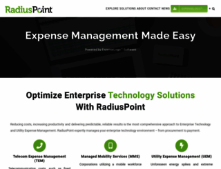 radiuspoint.com screenshot