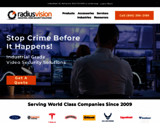 radiusvision.com screenshot