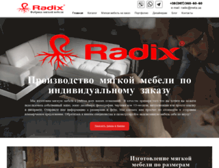 radix.ua screenshot