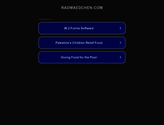 radmaedchen.com screenshot