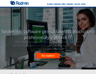 radmin.cz screenshot