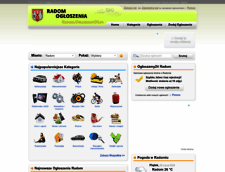 radom.oglaszamy24.pl screenshot