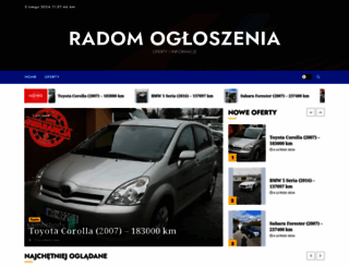 radomogloszenia.pl screenshot