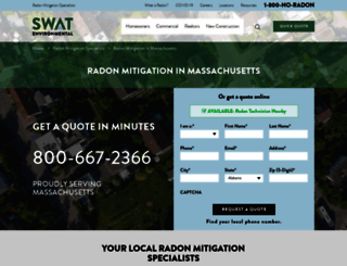 radon-massachusetts.com screenshot