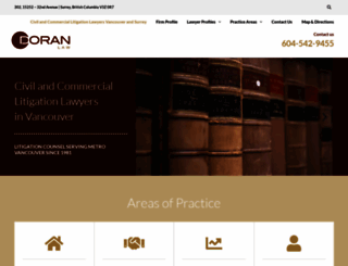radoranlaw.com screenshot