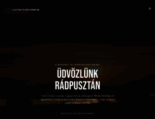radpuszta.hu screenshot