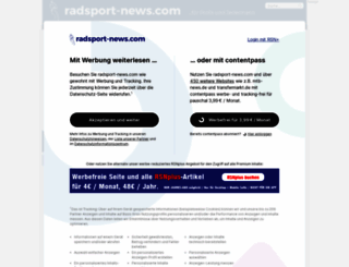 radsport-news.com screenshot