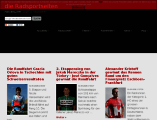 radsportseiten.net screenshot