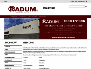 radum.com.au screenshot
