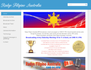 radyo-filipino-canberra.com screenshot