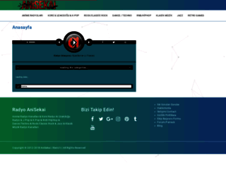 radyo.anisekai.com screenshot