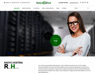 radyohost.com screenshot