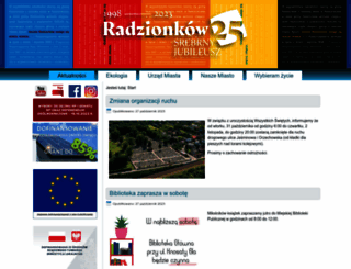 radzionkow.pl screenshot