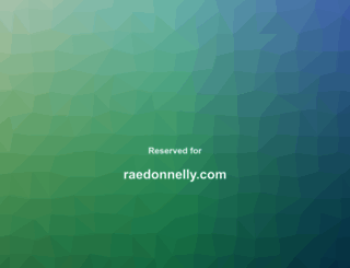 raedonnelly.com screenshot