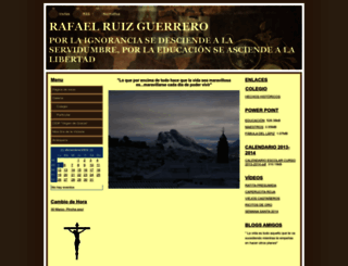 rafaelruizguerrero.webgarden.es screenshot