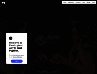 rafasouza3d.wetransfer.com screenshot