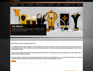 raffles-education-corporation.com screenshot
