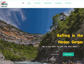 rafting-verdon.com screenshot
