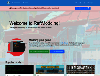 raftmodding.com screenshot