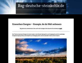rag-deutsche-steinkohle.de screenshot