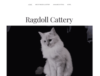 ragdollcattery.org screenshot
