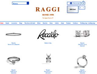 raggigioielleria.com screenshot